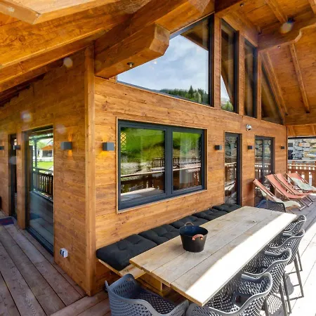 Chalet Lush Chalet In Sankt With Sauna Bubble Bath Sankt Margarethen im Lungau