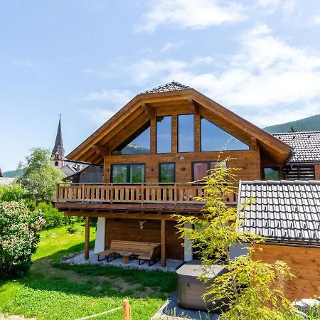 Chalet Lush Chalet In Sankt With Sauna Bubble Bath Sankt Margarethen im Lungau